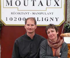 Christine et Renaud Fischer Propriétaire du Champagne Moutaux