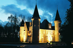 Château d'Agassac de nuit
