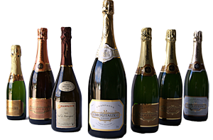 Gamme des Champagne Moutaux Oenotourisme en Champagne