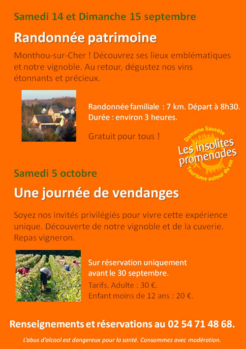 Une journée de vendanges au Domaine Sauvète