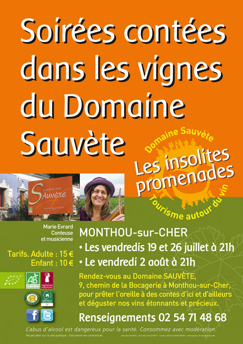 Soirées Contées au Domaine Sauvète