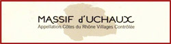 Logo of AOC Massif d'Uchaux Delicious red wines